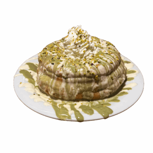 Graffa chocolate blanco y pistacho