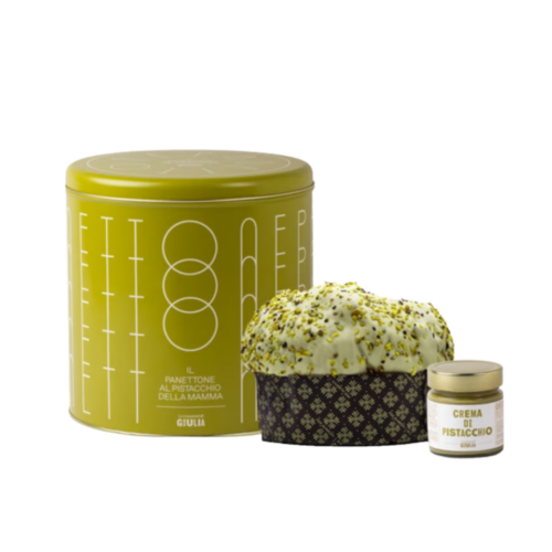 Panettone De Pistacho + Crema De Pistacho