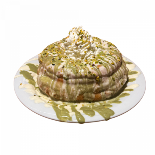 Graffa chocolate blanco y pistacho