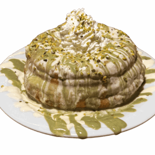 Graffa chocolate blanco y pistacho